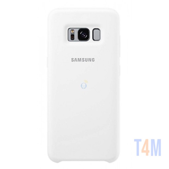 CAPA DE SILICONE DURO SAMSUNG GALAXY S8 PLUS WHITE